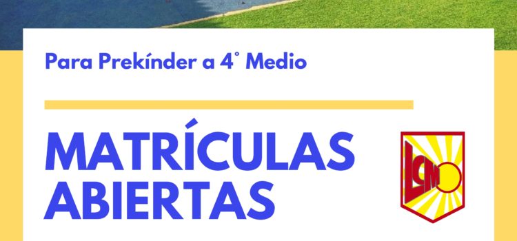 Matrículas Abiertas 2021 en Enero-Febrero. Matrículas Abiertas 2021 en Enero-Febrero.